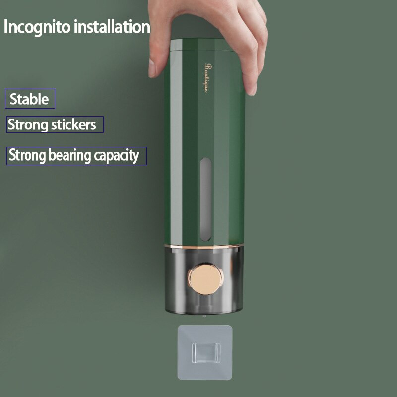 Sieninis muilo dozatorius, 450 ml vonios kambario skystis, rankų ploviklis, šeimos viešbučių dušo želė, vonios kambario priedai