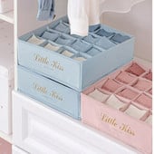 Сгъваем органайзер за чекмедже за бельо Разделители Кутия Ondergoed Bh Opbergdoos Сутиени Шалове Вратовръзки Чорапи Кутия за съхранение Органайзер за съхранение Ondergoed