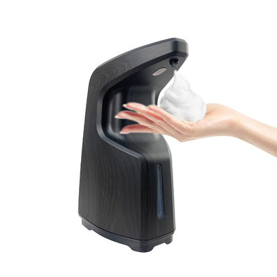 PUPWONG dozator pjenastog sapuna Automatski bez dodira 15,2 oz/450 ml dozator pjenastog sapuna za ruke na baterije za kupaonski tuš