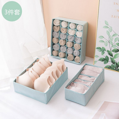 Organizator pliabil de depozitare lenjerie intima chiloți șosete eșarfă sutien haine sertar cutie de depozitare dulap dulap cameră separată