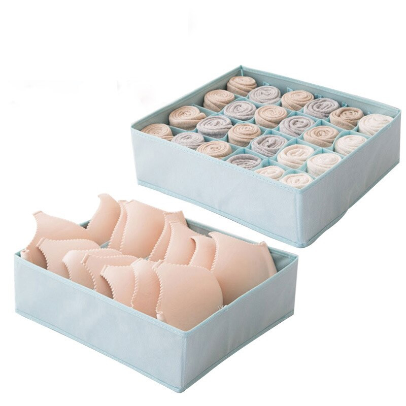 Organizator pliabil de depozitare lenjerie intima chiloți șosete eșarfă sutien haine sertar cutie de depozitare dulap dulap cameră separată