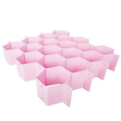 Reguliuojamas stalčius, korio plokštės pertvaros skirstytuvo dėžutės skyriklis „pasidaryk pats“ tinklelis, laikymo organizatorius, ląstelių rūšiavimas kelnaitės, kojinės