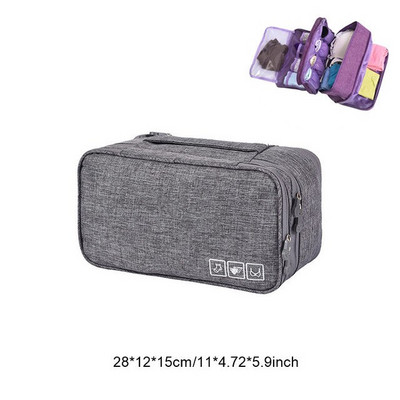 Ladice za grudnjak Organizatori Pregrade za pohranu na putovanju Kutije Torba Čarape Gaćice Platnena torbica Odjeća Dodaci za garderobu Potrošni materijal