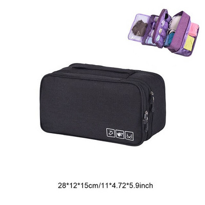 Ladice za grudnjak Organizatori Pregrade za pohranu na putovanju Kutije Torba Čarape Gaćice Platnena torbica Odjeća Dodaci za garderobu Potrošni materijal