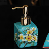 Kerámia kézfertőtlenítő lotion palack sampon flakon fürdőszoba présszappan adagoló dekoráció háztartási fertőtlenítő tartály