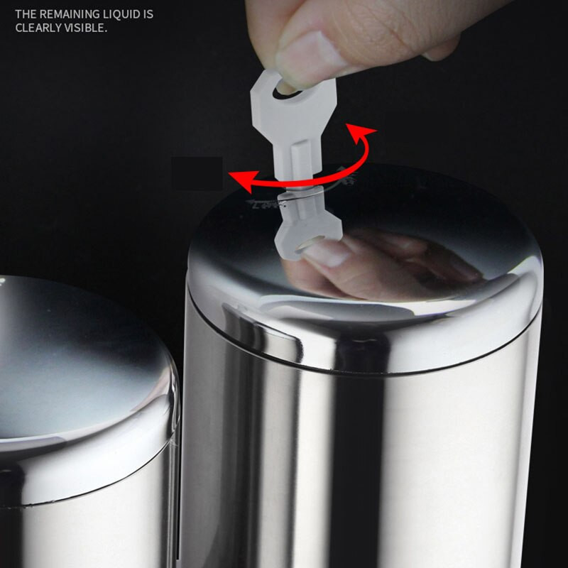 Muilo dozatorius prie sienos tvirtinamas šampūno kondicionierius dušo želė losjonas namams viešbučiai muilo dozatorius vonios kambario priedai