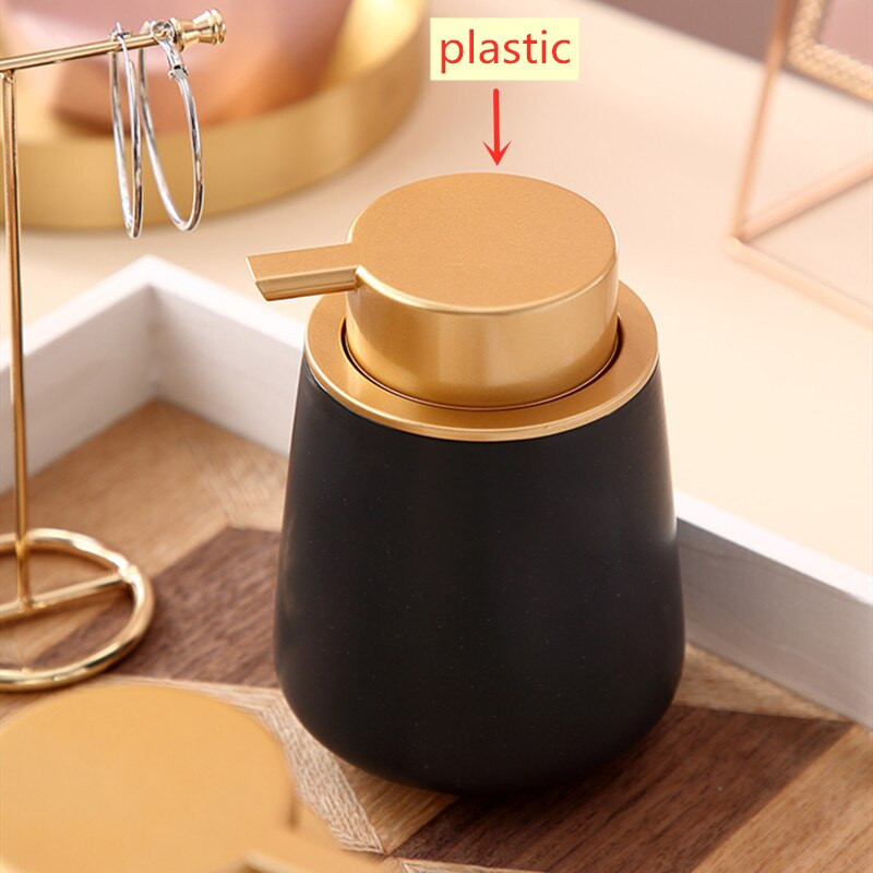 Nordic keramikos skysto muilo dozatorius vonios kambario dezinfekavimo priemonės buteliukai šampūnas dušo želė apyrankės dozatorius buities reikmenys