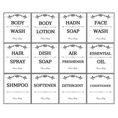 Kuhinjski dozator za sapun od 3 komada, kupaonski kozmetički losion, sapun za dezinfekciju ruku, spremnik za šampon, boca za ponovno punjenje 500 ml