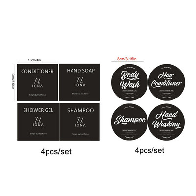 Kuhinjski dozator za sapun od 3 komada, kupaonski kozmetički losion, sapun za dezinfekciju ruku, spremnik za šampon, boca za ponovno punjenje 500 ml