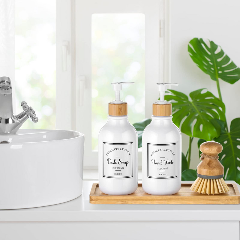 Kuhinjski dozator za sapun od 3 komada, kupaonski kozmetički losion, sapun za dezinfekciju ruku, spremnik za šampon, boca za ponovno punjenje 500 ml