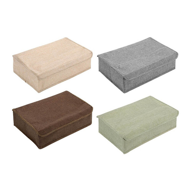 1 db 30 rácsos tárolódoboz fehérnemű zokni tároló fiókos szekrény nedvességálló mosható egyszínű, helytakarékos otthoni szervező