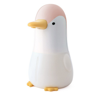 Automata folyékony szappanadagoló USB újratölthető érintésmentes hordozható Penguin habszappan adagoló fürdőszobai konyhához