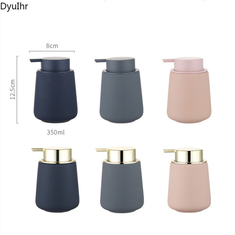 Šiaurės stiliaus muilo dozatorius rankinis muilo buteliukas stumdomas dozavimo buteliukas losjono buteliukas losjono dozatorius vonios kambario reikmenys