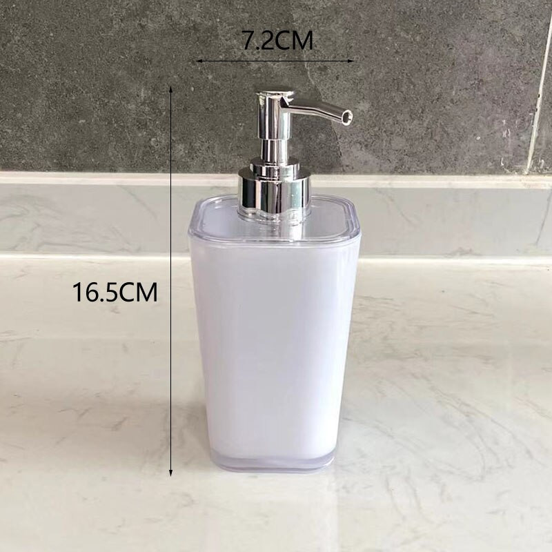 320 ml-es folyékony palackos szappanadagoló emulziós krémes palack Kreatív fürdőszobai kiegészítők szett Lakásdekoráció