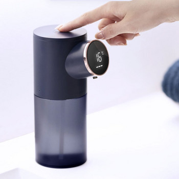 Uareliffe Автоматичен дозатор за сапун USB акумулаторна машина за миене на ръце Цифров дисплей Инфрачервен индукционен сензор Пяна Дезинфектант за ръце