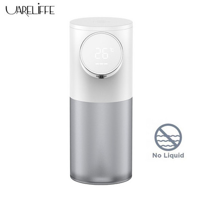 Uareliffe automatikus szappanadagoló USB újratölthető kézmosó digitális kijelző infravörös indukciós érzékelő hab kézfertőtlenítő