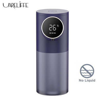 Uareliffe automatikus szappanadagoló USB újratölthető kézmosó digitális kijelző infravörös indukciós érzékelő hab kézfertőtlenítő