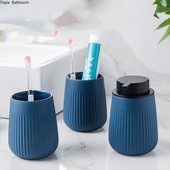 Dozator de săpun din ceramică mat de culoare solidă de 500 ml Accesorii pentru baie Recipient de șampon Sticlă de loțiune Dispenser de spumă pentru gargară