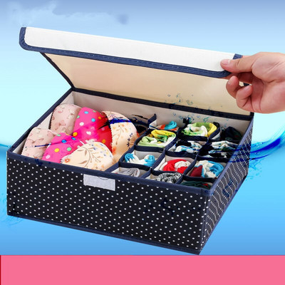 13 решетки Кутия за съхранение на бельо Копринен шал Органайзер Органайзер за бикини Домашно бельо Чорапи Кутия за съхранение Органайзери за чекмеджета