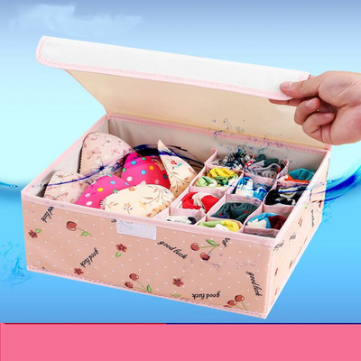 13 решетки Кутия за съхранение на бельо Копринен шал Органайзер Органайзер за бикини Домашно бельо Чорапи Кутия за съхранение Органайзери за чекмеджета