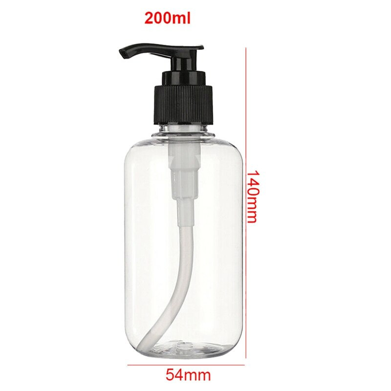 5X 200 ml-es szappanadagoló műanyag habzó flakon folyadékszivattyús tartály