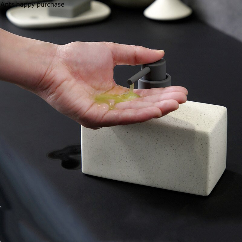 500 ml keraminio losjono buteliuko muilo dozatorius Rankų dezinfekavimo priemonės buteliuko muilo talpykla padalinti tušti buteliukai Šampūnas dušo želė buteliukai
