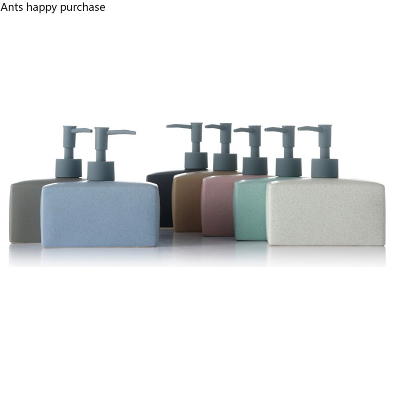 500 ml keraminio losjono buteliuko muilo dozatorius Rankų dezinfekavimo priemonės buteliuko muilo talpykla padalinti tušti buteliukai Šampūnas dušo želė buteliukai