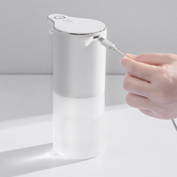 Автоматичен дозатор за сапун за баня USB зареждане Инфрачервен индукционен сензор Машина за миене на ръце Кухня Дезинфектант за ръце Безконтактна пяна