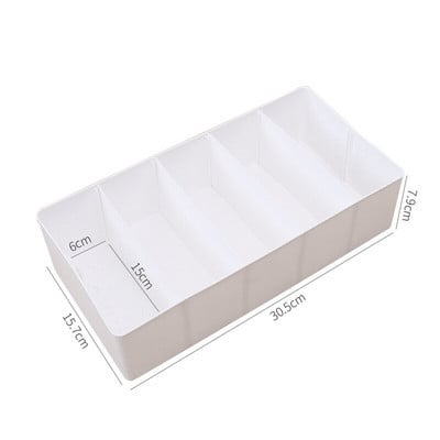 BNBS Closet Apatinių drabužių organizatorius Liemenėlės Drabužių dėžutės Plastikiniai Skirstytuvai Stalčiams Spintos Organizacijos Sandėliavimo skyrikliai