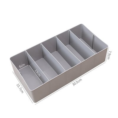 BNBS Closet Apatinių drabužių organizatorius Liemenėlės Drabužių dėžutės Plastikiniai Skirstytuvai Stalčiams Spintos Organizacijos Sandėliavimo skyrikliai