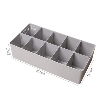 BNBS Closet Apatinių drabužių organizatorius Liemenėlės Drabužių dėžutės Plastikiniai Skirstytuvai Stalčiams Spintos Organizacijos Sandėliavimo skyrikliai