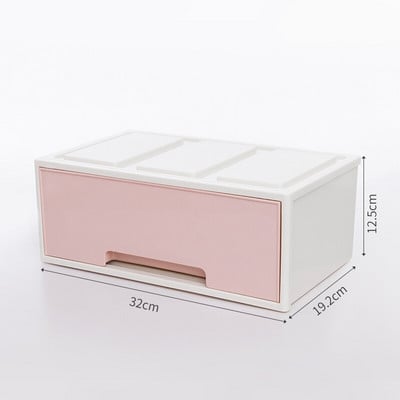 Чекмедже Органайзер за бельо Шкаф Кутия за съхранение Домашни органайзери За чорапи Сутиен Плат Пластмасови чекмеджета Кутии