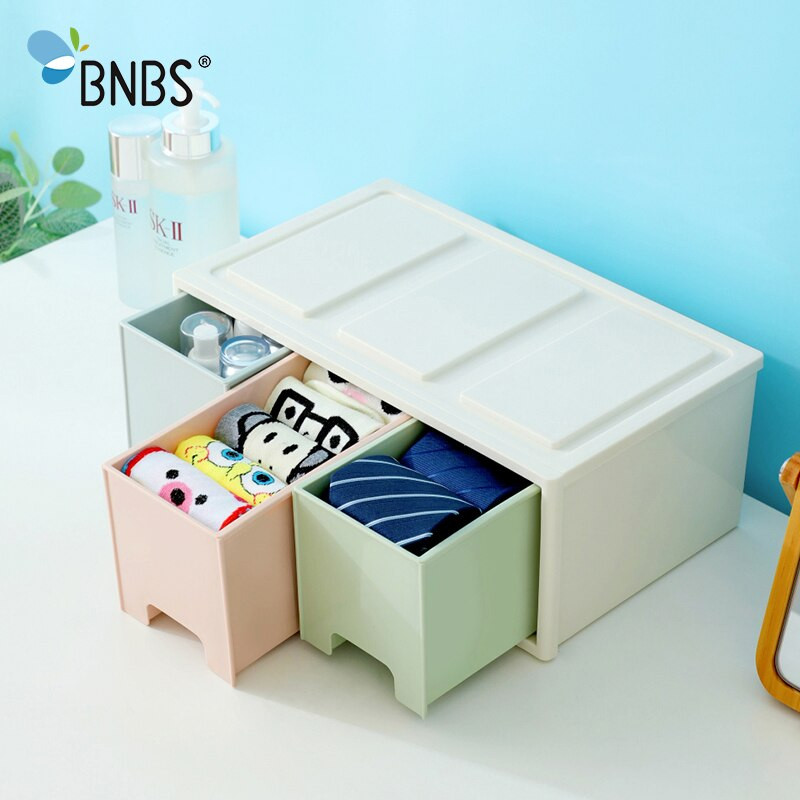 Чекмедже Органайзер за бельо Шкаф Кутия за съхранение Домашни органайзери За чорапи Сутиен Плат Пластмасови чекмеджета Кутии