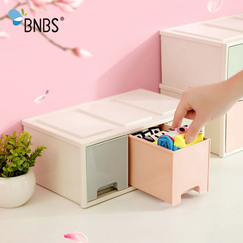 Чекмедже Органайзер за бельо Шкаф Кутия за съхранение Домашни органайзери За чорапи Сутиен Плат Пластмасови чекмеджета Кутии