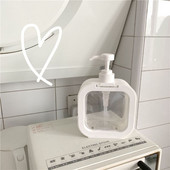 500 ml-es egyszerű és nagy kapacitású tusfürdő alá palackozó prés palack utazó hordozható cserepalackos szappanadagoló