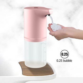 Автоматичен дозатор за сапун USB зареждане Инфрачервен индукционен сензор Машина за миене на ръце Дезинфектант за ръце Кухня Аксесоари за баня