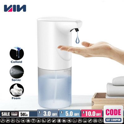 Automata indukciós habszappan spray folyékony kézmosó szaniter adagoló intelligens érintésmentes érzékelős adagoló automata 350ml
