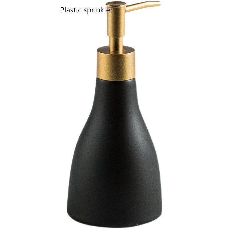 Paprastas matinis keraminis vonios muilo dozatorius Kūgio formos rankų muilo butelis Hotel Club dušo želė buteliuose vonios kambario priedai