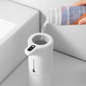 2022 Αυτόματος διανομέας σαπουνιού αφρού USB φόρτισης μπάνιου Έξυπνος αισθητήρας υπερύθρων Υγρό αδιάβροχο πλυντήριο χεριών