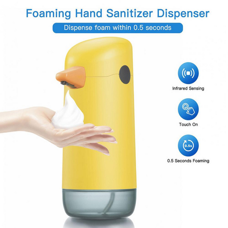 Automata szappanadagoló 220 ml Hasznos Duck Design Könnyű, gyorsan habzó automata szappanadagoló konyhába