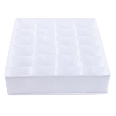 6/24 Tinkleliai Kojinių laikymo laikymo dėžutės Sulankstomos spintelės stalčių laikikliai Drabužiai Spintos Apatiniai apatiniai kelnaitės Liemenėlės laikymo dėžutė