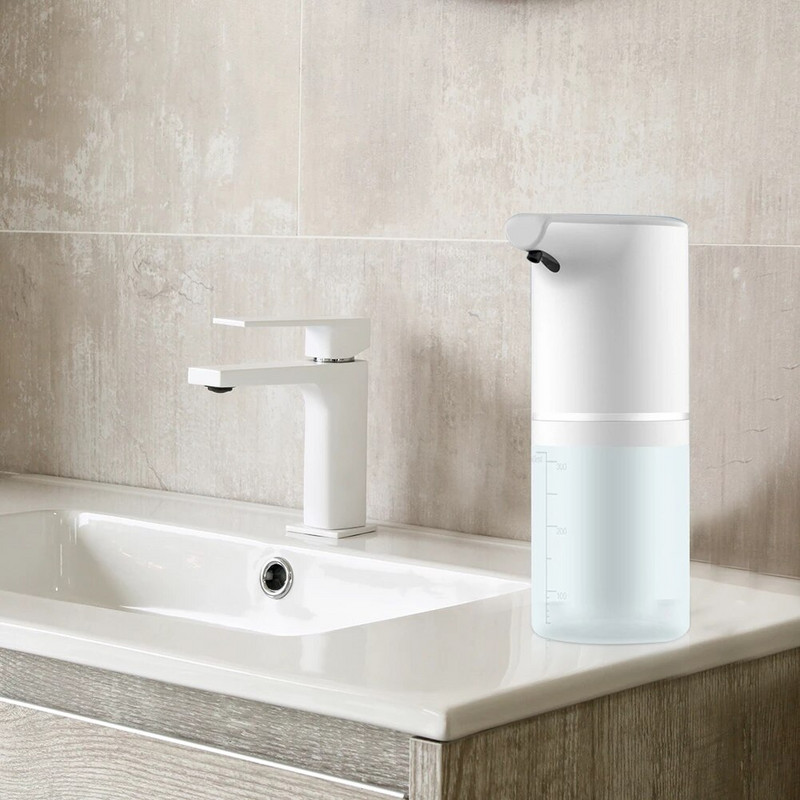 Habszappan adagoló automata érintésmentes érzékelő USB Smart Foam Machine 300ml infravörös folyékony szappanadagoló pumpás kézfertőtlenítő