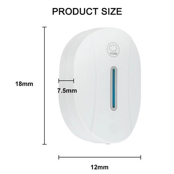 UOSU Touchless Automatic Soap Dispenser Smart Foam Machine Sensor Infrared Foam Poam Dispenser Πλυντήριο χεριών