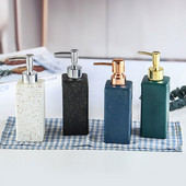 320 ml Nordic Luxury Style Press típusú adagolók Fürdőszoba fertőtlenítő szappan tusfürdő adagoló flakon hordozható szappanadagolók