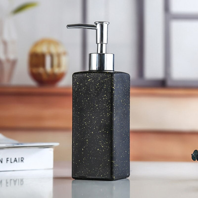 320 ml Nordic Luxury Style Press típusú adagolók Fürdőszoba fertőtlenítő szappan tusfürdő adagoló flakon hordozható szappanadagolók