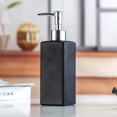 320 ml Nordic Luxury Style Press típusú adagolók Fürdőszoba fertőtlenítő szappan tusfürdő adagoló flakon hordozható szappanadagolók