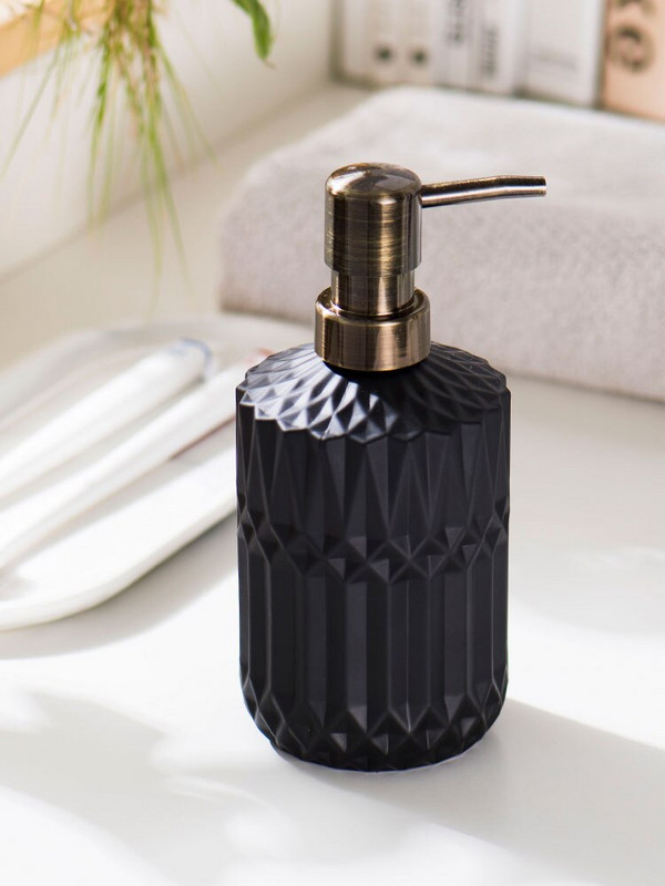 Új Érkezés Fürdőszoba Kiegészítők Üveg szappanpalack adagoló Lotion palack Prés típusú kézfertőtlenítő palack hab pumpás palackok