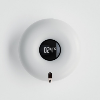 „Uareliffe“ automatinis muilo dozatorius bekontakčių spurgų putojantis rankų ploviklis su LED ekranu infraraudonųjų spindulių jutikliu prie sienos tvirtinamas rankų valiklis