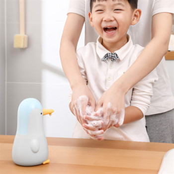 Smart Touchless Automatic Soap Dispenser 400ML Kitchen Dishwashing Dishing Liquid Pump Bottle Cute Induction Soap Dispenser for Kids