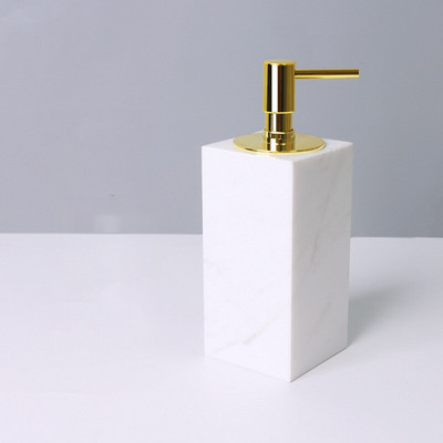 Lotion Bottle Fürdőszoba piperecikkek Press Bottle Modern minimalista luxus márvány mintás háztartási cikkek konyhai szappanadagoló